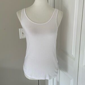 Super Nice Basic White Aerie Long Tank Top